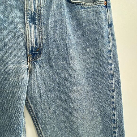 Vintage Levi's 505 Straight Leg Orange Tag Jeans 36x34 - Picture 7 of 7